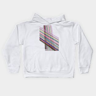 Lines of Color Kids Hoodie